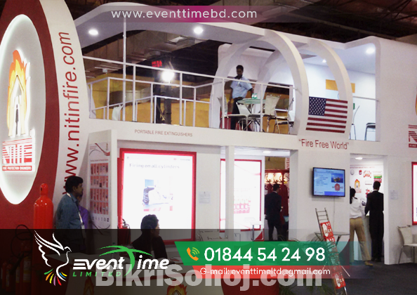 Exhibition stall design. Trade show booth design